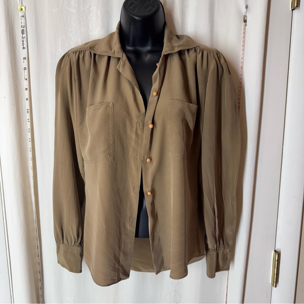 Vintage The General Store Silk Blouse